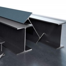 Двутавр нержавеющий г/к нормальный 08Х13 10Б1 100x55x4,1x5,7 мм ГОСТ Р 57837-2017