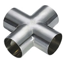 Крестовина нержавеющая ввертная 12Х18Н9Т 38 мм ГОСТ 13972-74