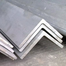 Уголок нержавеющий зеркальный равнополочный г/к AISI 314 10х10х2 мм